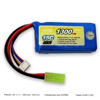 FFB-007 Bateria LiPO 15C - 11.1V - 1300mAh*