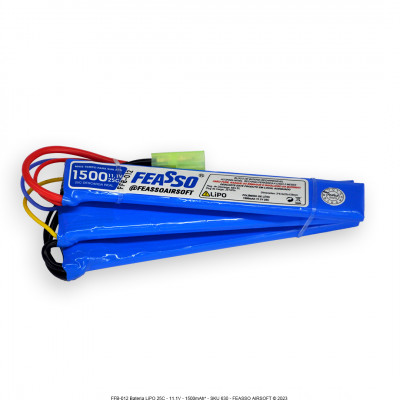 FFB-012 Bateria LiPO 25C - 11.1V - 1500mAh