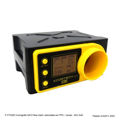 F-XT3200 Cronógrafo MK3 para medir velocidade