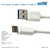 FCT3.0 -  CABO (USB 3.0 X TYPE-C) - c/ 1m 