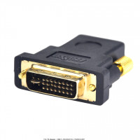 Adaptador Conversor HDMI-F x DVI-M 24+5 DVI-I
