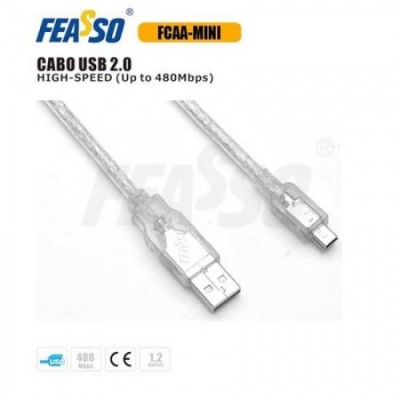 FCAA-Mini  Cabo USB 2.0 Am/Mini - 1,2m