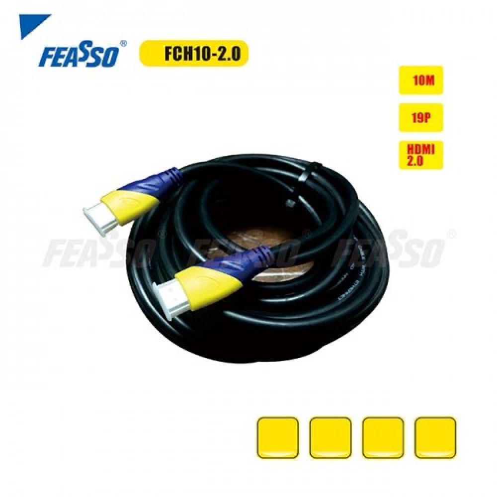 FCH10-2.0 - Cabo HDMI 2.0 com 10m