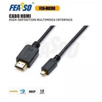 FCH-Micro 01 Cabo HDMI Padrao x HDMI Micro – 1,0m