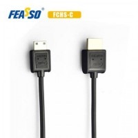 FCHS-C Cabo HDMI Padrao x Mini HDMI - Ultra Fino - Slim V1.4 3D 2M Pt.***