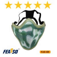  FJA -120  Mascara tela meia face - Verde