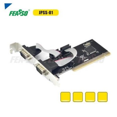 JPSS-01 Placa Serial PCI - RS232 DB09 - C/2 Serial e Perfil Baixo