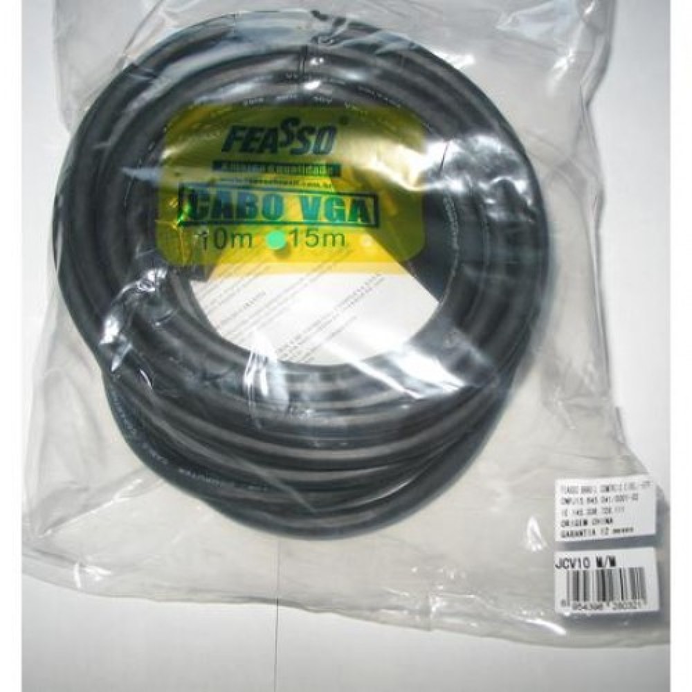 JCV10 Cabo Vga M x M 10MT