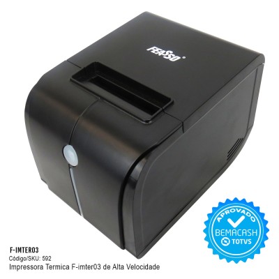 F-IMTER 03 -  Impressora Térmica de Recibos, Tickets e Cupons***