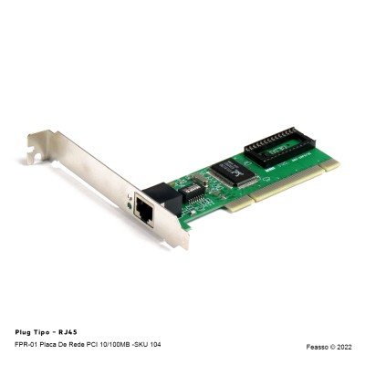 FPR-01  Placa De Rede PCI 10/100MB
