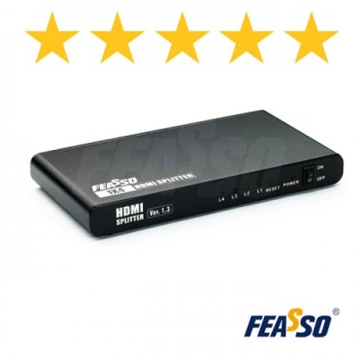 FEH-104 Spliter HDMI 4 Portas