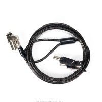 Trava p/ Notebook com chave – 1,5mt Padrão V-N17