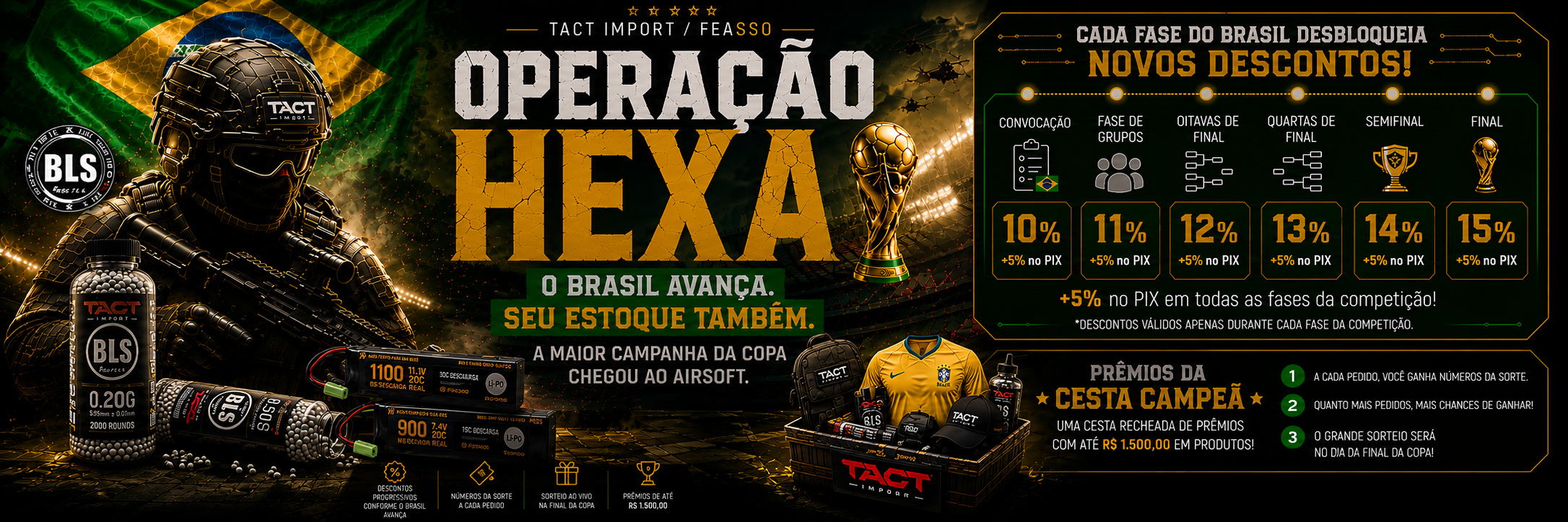 Rumo ao Hexa!