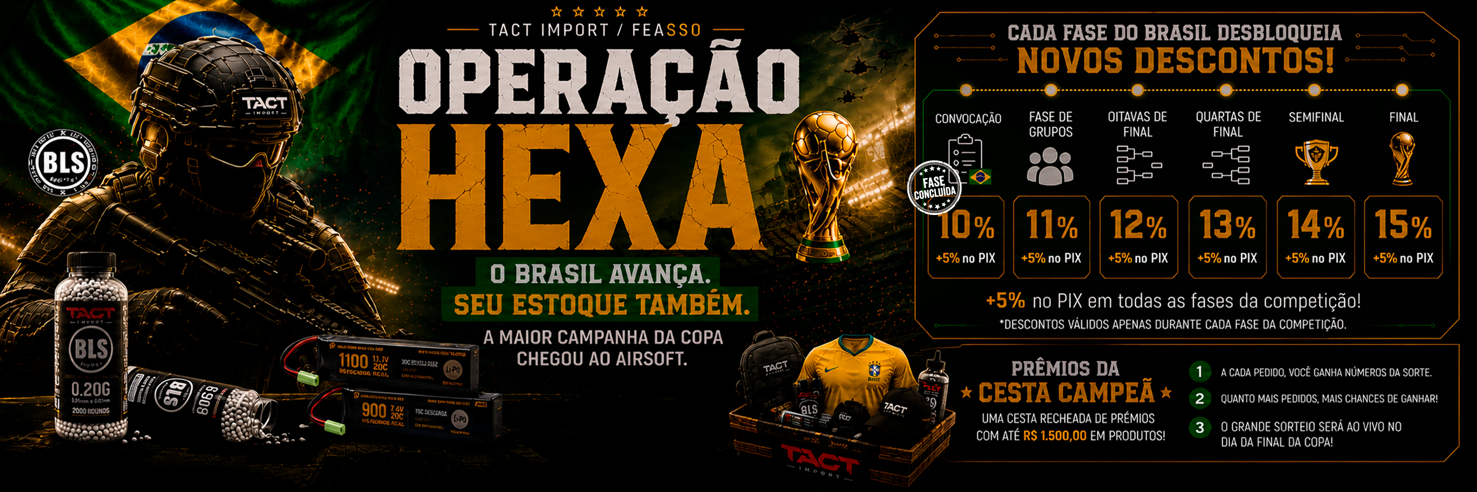 Rumo ao Hexa